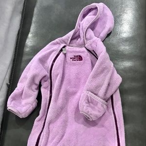 The North face winter onesie